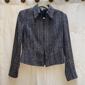 Silk tweed jacket